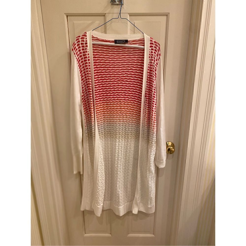 Magaschoni open cardigan size large